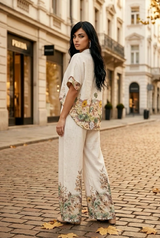Silky Floral Pant