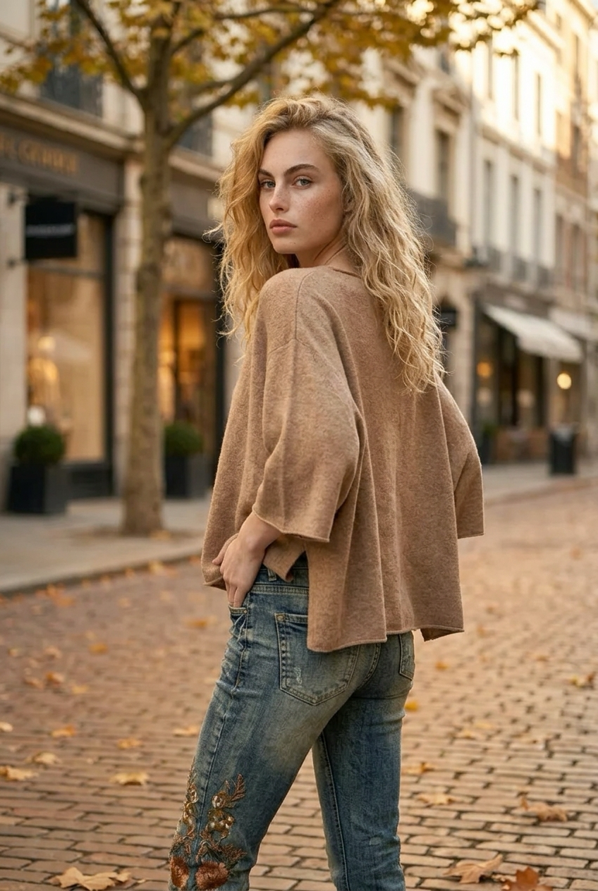 Autumn Dolman Knit Top
