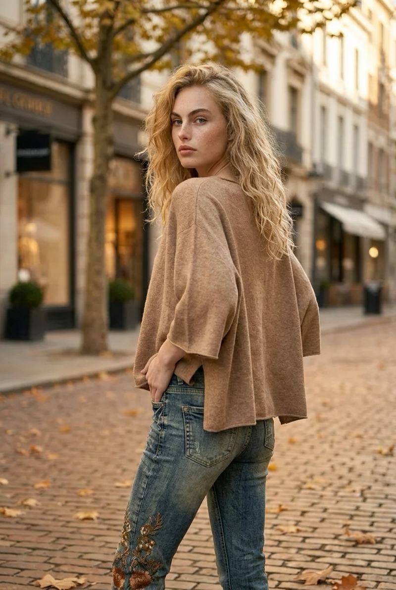 Autumn Dolman Knit Top