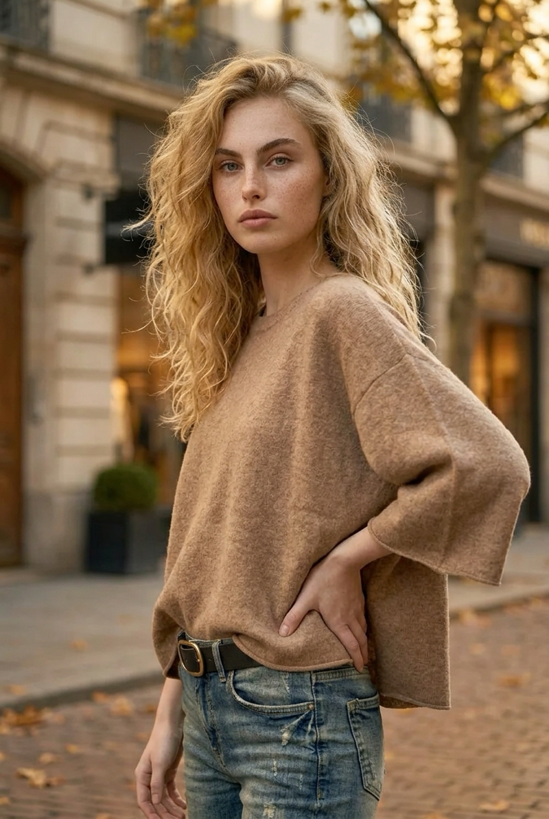Autumn Dolman Knit Top