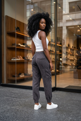 Betsy Black Cargo Pants